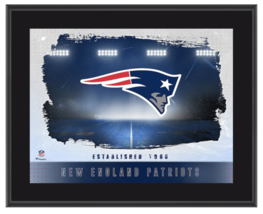 New England Patriots Team Logo 10.5&quot; x 13&quot; Sublimated Plaque Fanatics - $29.95