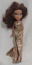 MGA Bratz Yasmin Movie Starz Doll Gold Dress 2001 (TT) - £20.08 GBP