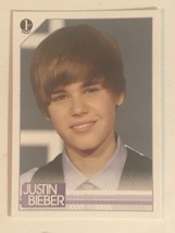 Justin Bieber Panini Trading Card #58 - £1.55 GBP