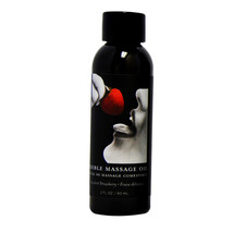 Edible Massage Oil Strawberry 2 oz. - £4.94 GBP