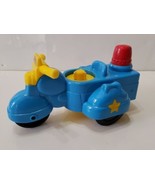 Fisher Price Little People Animalville Police Cycle w/ Sounds Working  - £11.00 GBP