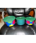 Tupperware Canister One Touch Lid Emerald Jade Green  W/Polka Dot2709 27... - $1,044.85 MXN