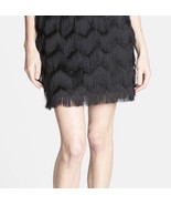 NWT Leith Women&#39;s Fringe Miniskirt Size Small - $47.52 CAD