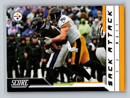 T.J. Watt #8 2023 Score Pittsburgh Steelers Sack Attack - £1.56 GBP