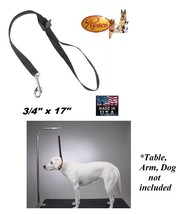 Resco 17&quot; Nylon Web Speed Noose Cobra Cam Lock Loop For Dog Grooming Table Arm - £10.20 GBP