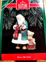 VTG 1992 NIB Hallmark &quot;Merry Olde Santa&quot;  Collectoer&#39;s Series Ornament - $12.00