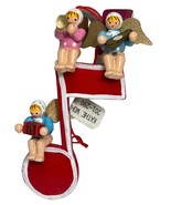 Kathe Wohlfahrt Christmas Ornaments Angels Music Note Instruments 1984 G... - €15,62 EUR