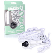 Screaming O My Secret Vibrating Panty Set Vibe With Remote Control Ring White - £23.49 GBP