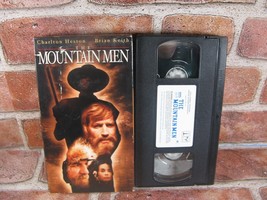 The Mountain Men VHS Tape 2001 Release Charlton Heston Brian Keith - £4.65 GBP