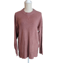 Arizona Jean Co. Womens Pink Oversized Drop Shoulder Tunic Sweater - £9.42 GBP