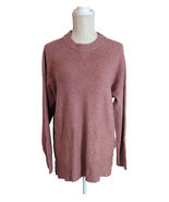 Arizona Jean Co. Womens Pink Oversized Drop Shoulder Tunic Sweater - £8.22 GBP