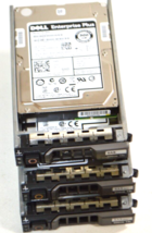 LOT OF 3 8WR71 08WR71 Dell EQL 300GB 15000RPM 6Gbps 2.5&quot; SAS SERVER HDD - $42.03