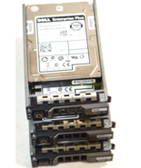 LOT OF 3 8WR71 08WR71 Dell EQL 300GB 15000RPM 6Gbps 2.5&quot; SAS SERVER HDD - £33.07 GBP