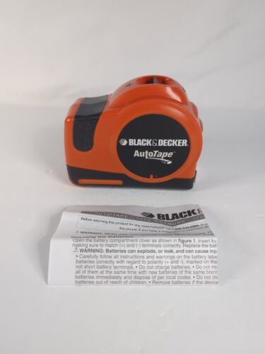 Black & Decker Auto Tape 25' Powered Tape Measure ATM100  (READ DETAILS) - £15.81 GBP