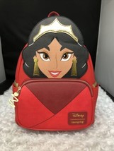 Loungefly Aladdin Princess Jasmine Red Outfit Cosplay Mini-Backpack [EE ... - £54.92 GBP