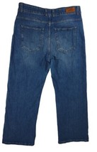 Tom Wood Oslo Norway Wide Loose Blue Jeans Made in Italy 32x30 Measured ... - £55.93 GBP