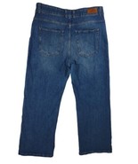 Tom Wood Oslo Norway Wide Loose Blue Jeans Made in Italy 32x30 Measured ... - £54.97 GBP