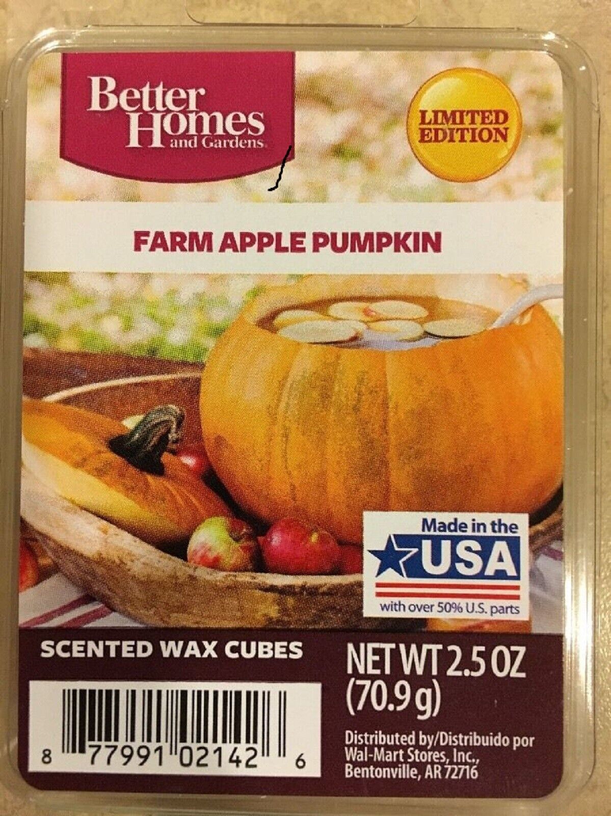 Primary image for Farm Apple Pumpkin 6 Wax melts Lot of 2