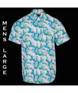 DIXXON FLANNEL - ZEN Party Shirt - S/S - Men&#39;s Large - £54.74 GBP