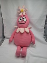 Foofa Yo Gabba Gabba Pink  24&quot; Plush Stuffed Animal Toy Pillow Soft Cuddly - $21.76