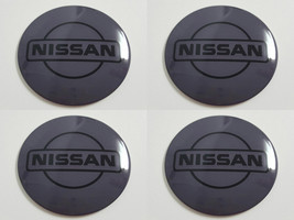 Nissan 8 - Set of 4 Metal Stickers for Wheel Center Caps Logo Badges Rims  - $24.90+