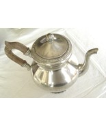  Vintage Daalderop Royal Holland Pewter Wood Handle Tea Pot MCM - $456.12 MXN