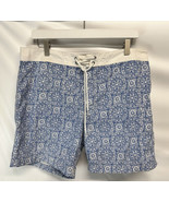J Crew Mens Vtg Style Board Shorts Swimsuit Pocket Lined 35 - $27.09 CAD