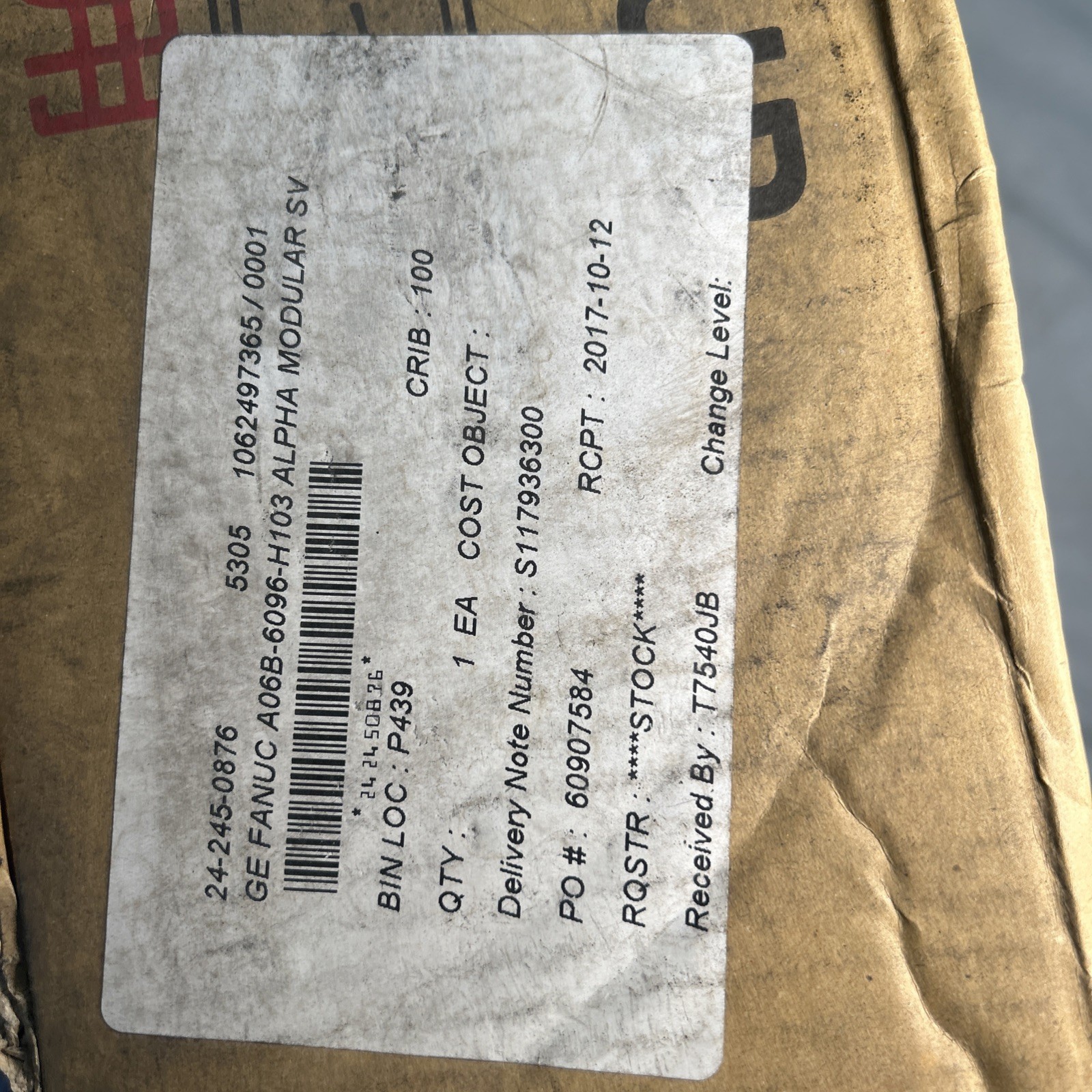 FANUC A06B-6096-H103 SERVO AMP - $1,199.00