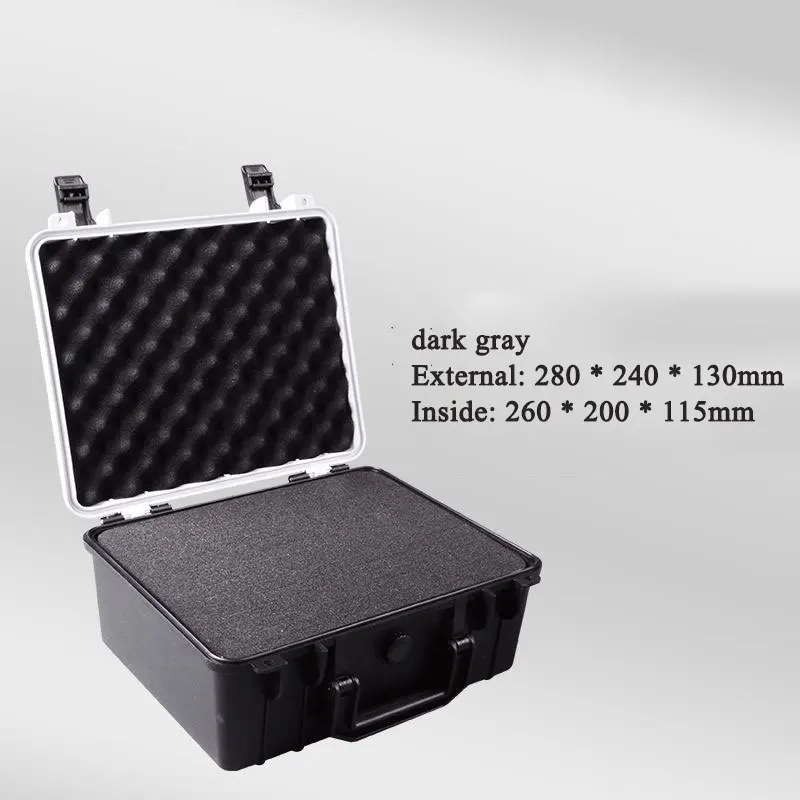 SENSOLID  Tool Box Storage Suitcase Tools Complete Toolbox Plastic Custom  Spong - £70.22 GBP