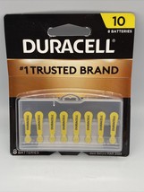 DURACELL Size 10 Hearing Aid Batteries 8 Pack  Exp March 2023 Model D10B8ZM - £6.88 GBP