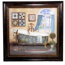 A Little Me Time-2 by Conrad Knutsen Bathroom Home Decor Picture Frame 10.5&quot; - £40.05 GBP