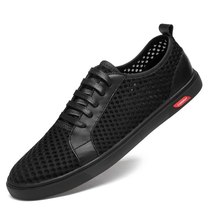 Brand Summer Breathable Mens Casual Shoes 2021 new Mesh White Men&#39;s Footwear Mal - £58.55 GBP