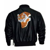 Rocky Balboa Sylvester Stallone Eye Of The Tiger Black Leather Jacket - £53.50 GBP+