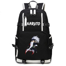 Naruto Theme Fighting Anime Series Backpack Schoolbag Daypack Mini Kakashi - £33.02 GBP