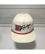 White MW Windows Racing Hat Terry Labonte #14 Snapback Trucker Cap Vintage - $22.76