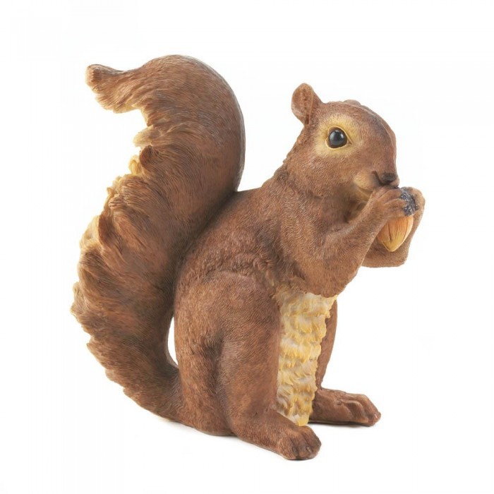 Primary image for NIBBLING SQUIRREL GARDEN STATUE