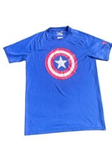 Under Armour  AVENGERS Men’s Small Loose Fit Heatgear Athletic Shirt EUC - $11.39