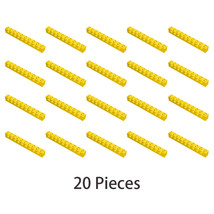 20x Yellow Part 2730 Technic Brick 1x10 ∅4.9 / Technic Brick 1x10 [9 Holes] - £8.61 GBP