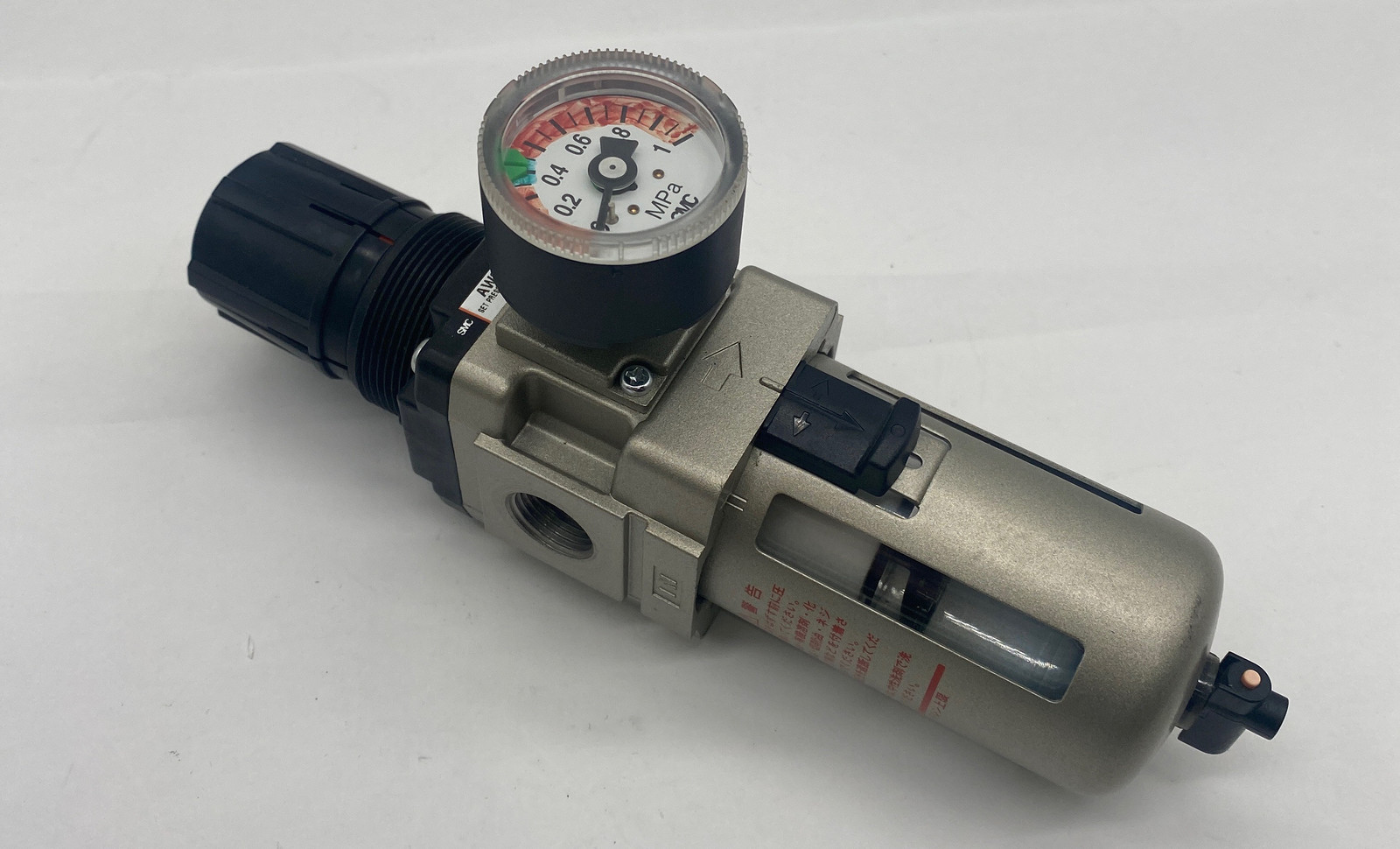 SMC AW30K-03G Filter Regulator W/Pressure Gauge 0-1MPa  - $42.80
