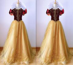 Custom-made Snow White Costume, Snow White Dress, Snow White Cosplay Cos... - £198.45 GBP