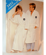 Sewing pattern Butterick 5452 See &amp; Sew Unisex bath Robe  Gown XS S M L ... - $13.28 CAD