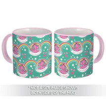 Magical Unicorn : Gift Mug Rainbow Revelation Baby Shower Kids Pattern Party Dec - £12.68 GBP