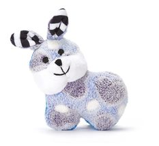 Soft Dog Toys 5&quot; Silly Squad Plush Squeakers Colorful Choose Bunny Cow Lamb or F - $12.25+