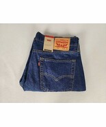 Levi&#39;s 514 Regular Fit Zip Fly Straight Leg Denim Jeans 36X32 Men&#39;s Medi... - $721.68 MXN