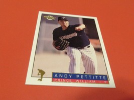 1993 Fleer Excel Andy Pettitte Rookie #111 Near Mint / Mint Or Better - £31.85 GBP