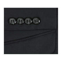 Men Renoir Suit Separate Super 140s Soft Wool Two Button Classic Fit 508-1 Black image 6