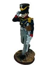 Toy Soldier vtg Franklin Mint Waterloo Regiment 1979 Lieutenant Ulanen s... - $23.71