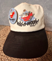 Vintage Mohr snap back hat kitsap county fair Wild N Wooly &amp; pin - £15.17 GBP