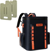 Leak-Proof Soft Sided Cooler Backpack From Tourit With Large Ice Pack, Lasting. - £194.26 GBP