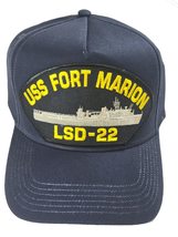 USS Fort Marion LSD-22 Ship HAT - Navy Blue - Veteran Owned Business - £17.59 GBP
